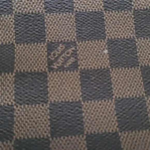 Louis Vuitton Neverfull MM tote bag in Damier Ebene canvas with brown leather tr - Picture 6 of 11